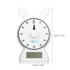 Visual Timer Kids Countdown Cooking Time Management Timer for Home