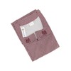 Zip Gown Striped House Dress Cotton Apron Cooking Apron, bordeaux