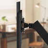 Black Quick Release VESA Mount Adapter Bracket