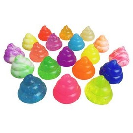 Uchiyama SB Colorful Poop (No Face) (Bulk Purchase) 100 Pieces