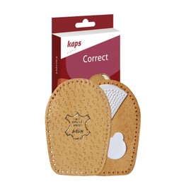 Leather Heel Cups Metatarsus Valgus and Varus for Men and Women – Correct Leather Orthotic Shoe Heel Pads – Correct Foot Position (44-46 EUR / M10-12 UK / M11-13 US)