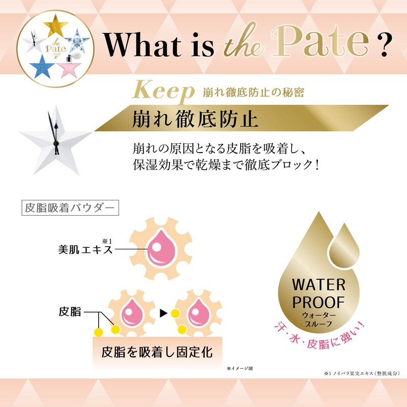 Keana Pate Shokunin Makeup Fallout Prevention Foundation, Pink Base, Tear