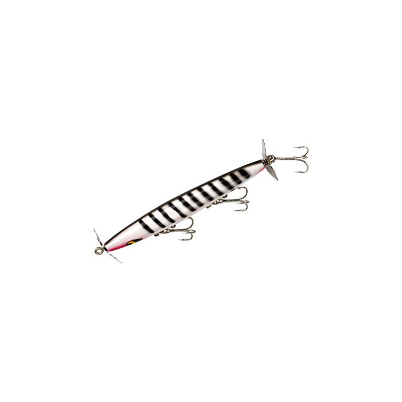 Smithwick Lures AF110 Devil's Horse, White/Black Stripes, 4.5"-3/8 oz