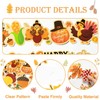Haooryx 72PCS Happy Thanksgiving Fall Bulletin Board Borders Sticker Turkey