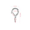 eMagTech Pack of 10 M5 Screw Hooks Hanging Spring Buckle