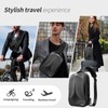 T-carbon Anti-Theft Sling Bag Backpack for Men,Carbon Fiber Hard Shell
