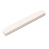 10Pcs Guitar Slotted Bone Nut Flat Bottom 6 String Electric