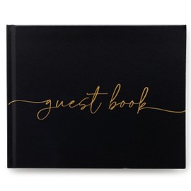 Lamare Wedding Guest Book - Elegant Guest Book Weddings Reception, Baby Shower, Polaroid Guest Book for Wedding and Special Events - 100 Blank Pages for Wedding Sign in and Photos