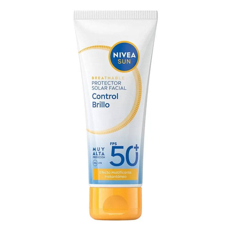 Nivea Protector Solar Facial Control Brillo Fps50+ 40ml