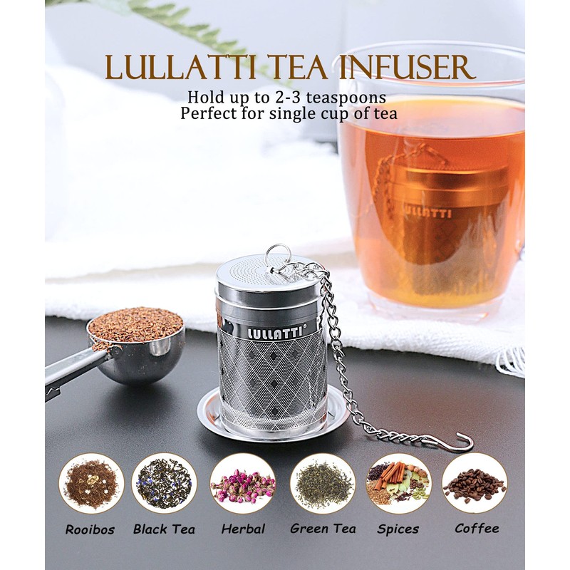 Tea Infusers for Loose Tea, 18/8 Stainless Steel Tea Strainer