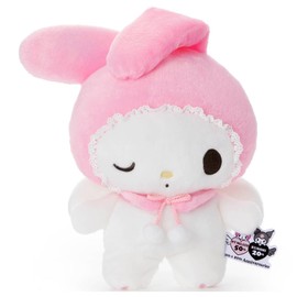 Sanrio Characters Pyokorin My Melody (50th Anniversary) Plush Toy Height Approx. 13.0 inches (33 cm)