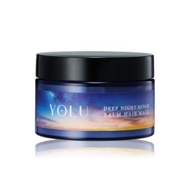 YOLU | Balm Hair Mask, Deep Night Repair, 5.1 oz (145 g), Night Beauty, Hair Mask, Hair Pack, Hair Treatment, Rinse, Damage Repair