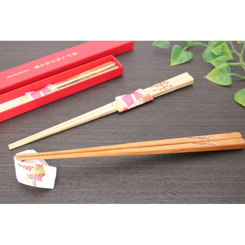 吉井商事 日本製 吉野杉 高級 割り箸 1膳 24cm ギフト 手土産 YOS-TYPE2