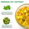Maani Essence Organic Oregano Oil 6000mg 120 Softgel with Black