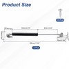 sourcing map 2Pcs Lid Support Hinges, 100N Gas Struts Soft