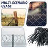 Blulu 80 Pack 1 5/8" Od Ez Preformed Twist 8