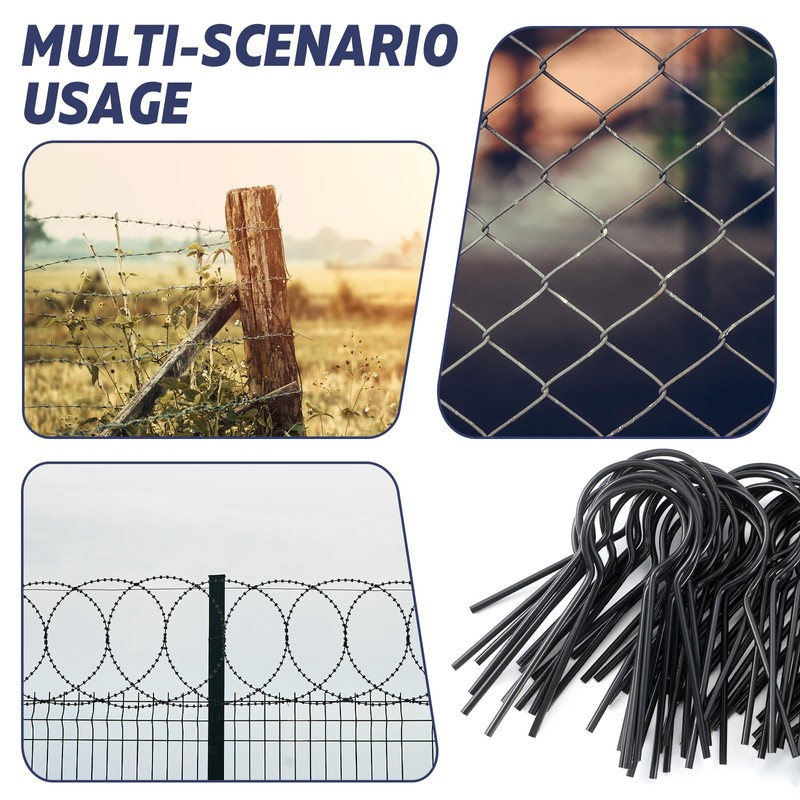 Blulu 80 Pack 1 5/8" Od Ez Preformed Twist 8