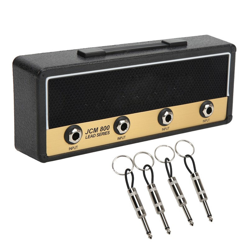 Guitar Amp Key Hanger Wall Mounting Jack Rack Includes 4