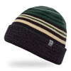 Sunday Afternoons Myriad Reflective Beanie, Darkest Navy Stripes, One Size