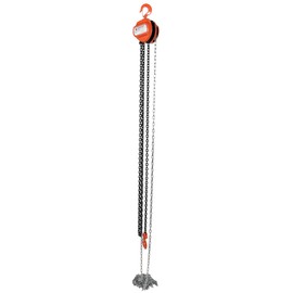 Vestil HCH-2-15 Steel Manual Chain Hoist 15 Ft. Lift 2,000 Lb. Capacity Orange