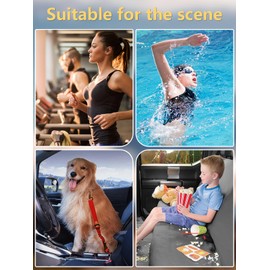 Prpeko Terry Cloth Seat Cover Universal Waterproof Car Sport Towel Seat Cushion Non-Slip Sweat-Absorbent Towel Cloth Suitable for Gym Workout, Universal Fit for Car SUV Van-Black 1 Piece