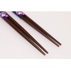 Ishida Painted Chopsticks Octagonal Vertical Stripe, Made in Japan, 8.9