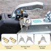 Laralily Pack of 2 trailer locks, plug lock for towing
