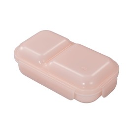 CBJAPAN Domeman 400 DSK Bento Box, Fluffy, Easy to Serve with Dome Lid, 13.5 fl oz (400 ml), Pink, 4-Point Lock for Secure, Double Sealing to Prevent Juice Leak