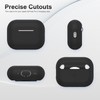OULUOQI Compatible with AirPods Pro 2 Case 2023/2022, Soft Silicone