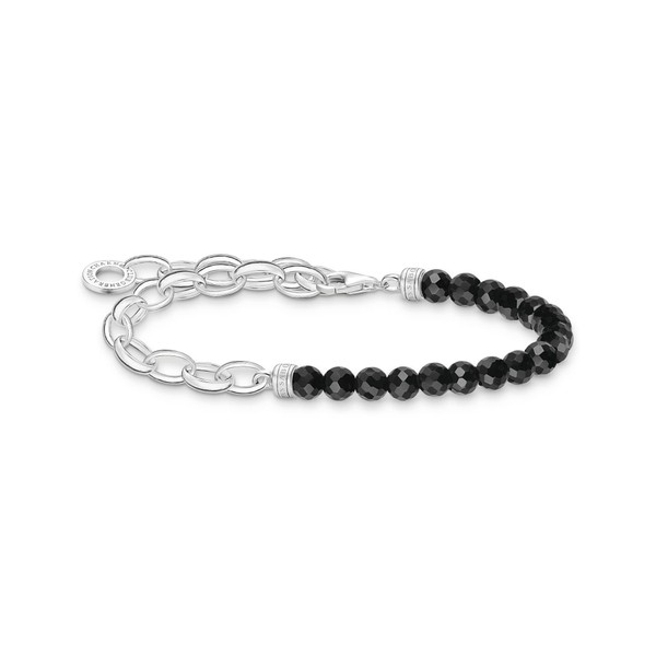 Thomas Sabo 925 Sterling Silver Bead Bracelet A2098, Sterling Silver,