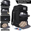 MOZETO Travel Backpack for Men 40L TSA Approved Carry On