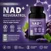 Suplemento Alimenticio NAD+ con Resveratrol | 60 Cápsulas de 500