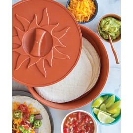Nordic Ware Microwave Tortilla and Pancake Warmer, 10-Inch Holder - Fits Large Size Tortillas