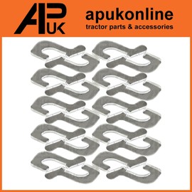 20x Beam Safety Locking Pin Clip J Bolt Replacement for Redirack Pallet Racking Shelving