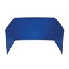 Flipside Products 12”x 48” Blue Study Carrel, Privacy Boards, Student