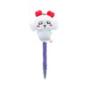 Sun-Star Stationery Chiikawa Oil-Based Ballpoint Pen with Mascot, Comic Scene