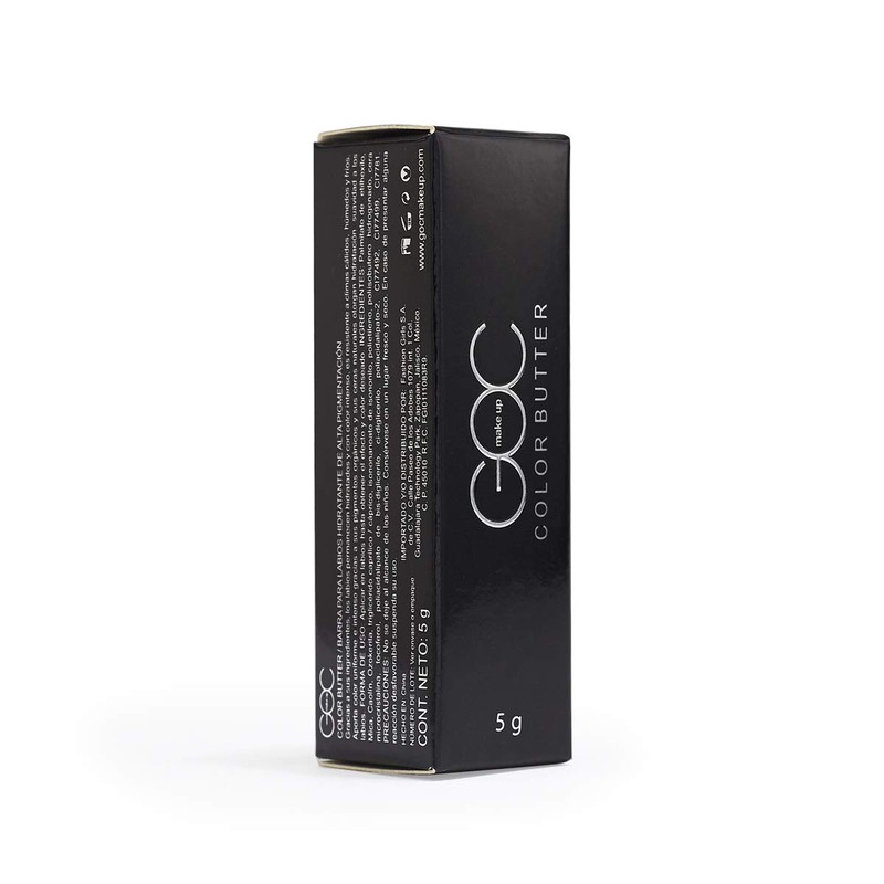 GOC, Labial en barra ultra suave, Color Butter, Acabado semi-matte