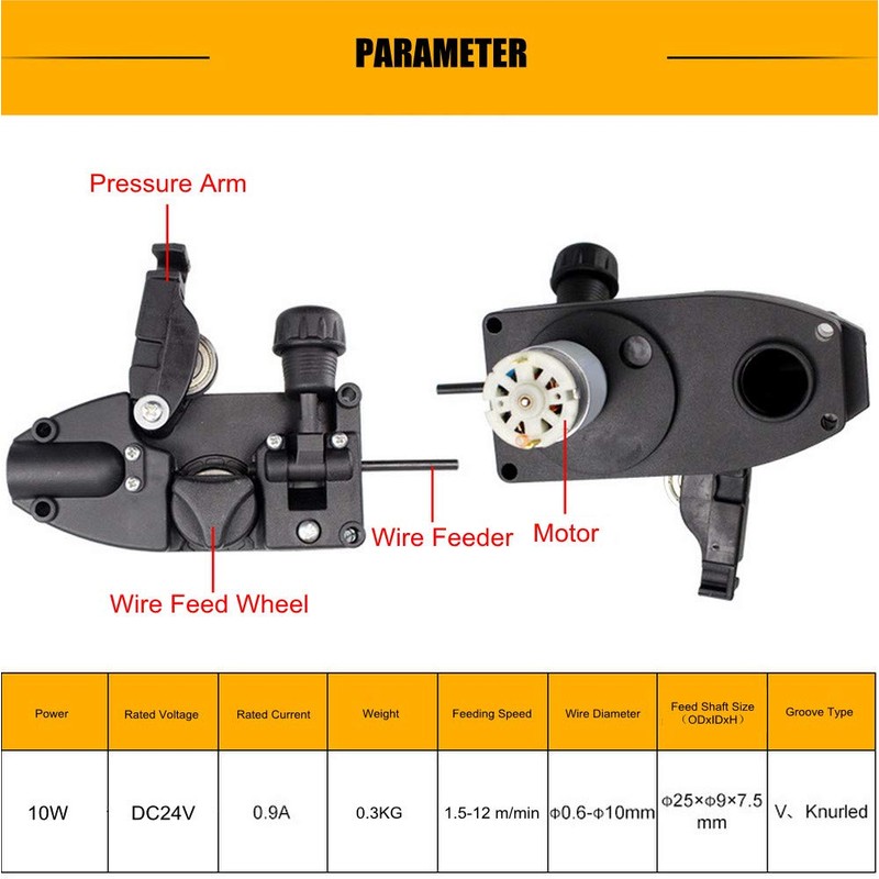 Mig Welder Roll Wire Feed Motor,Soldering Wire Feeder Machine ,DC