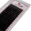 Hair2heart 0.10 Thickness Volume D-curl Silk Eyelash Extensions, 13 mm