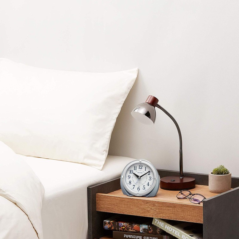 Rhythm 4RL439SR04 Atomic Clock, Alarm Clock, Electronic Sound Alarm (Just