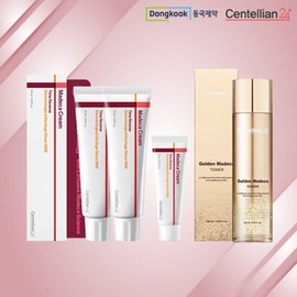 Centellian24 Madeca Cream Time Reverse 50ml x 2 + 15ml x 1 + Golden Toner x 1 / 센텔리안24 마데카크림 타임리버스 50ml 2개+15ml1 + 골든토너 1개