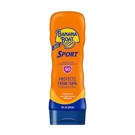 Banana Boat Sunscreen Sport Performance Broad Spectrum Sun Care Sunscreen Lotion - SPF 50, 8 Ounce