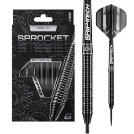 GOAT - Sprocket 90% Steeldarts 22 Gram, Incl. 3 Barrels, 3 Flights & 3 Shafts