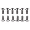 Wanyifa 12 tornillos de titanio Ti Torx M5 x 10