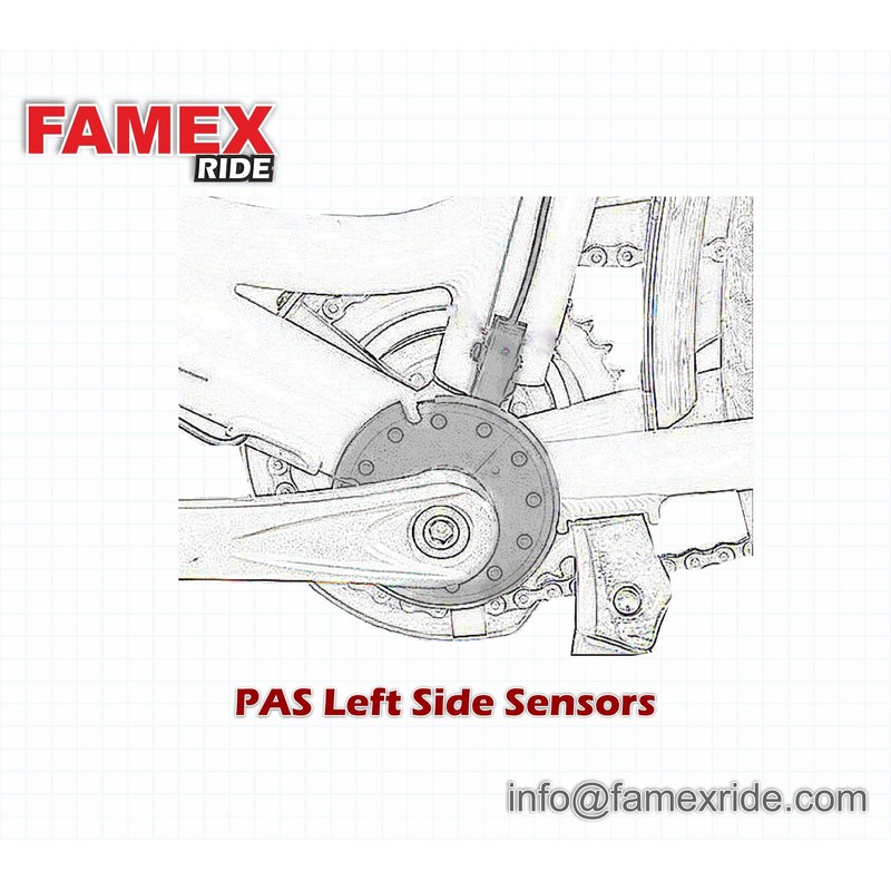 FAMEX RIDE E-Bike PAS Pedals Sensor Power Assist Sensor Waterproof