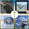 HomDSim Stainless Steel Shower Squeegees All-Purpose Mirror/Window/Glass Wiper Scraper Golden
