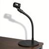 Angksorm 13-Inch Desktop Gooseneck Microphone Stand, Weighted Metal Base