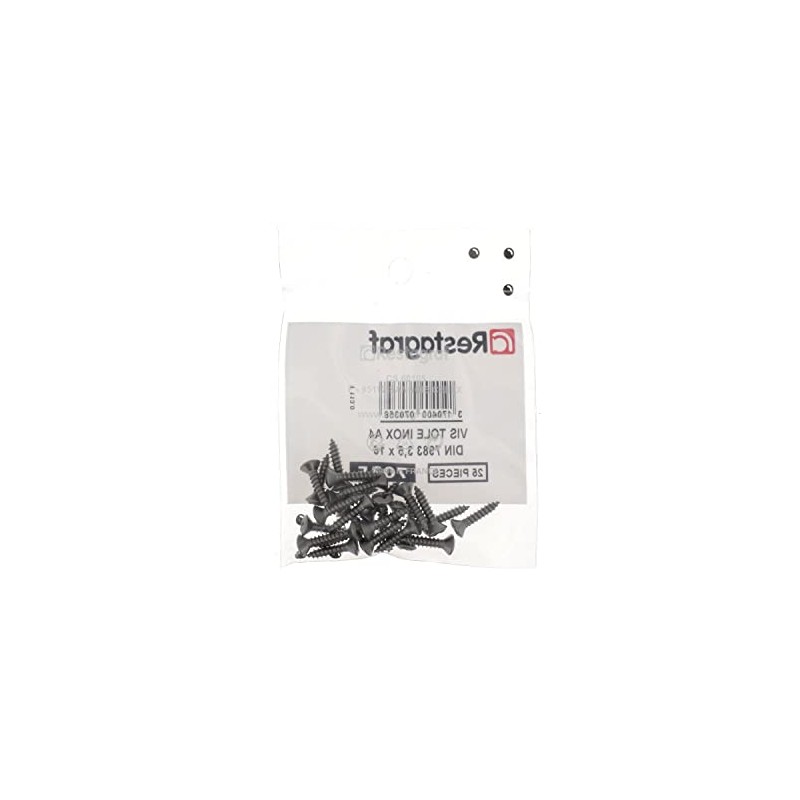 A4 Stainless Steel Countersunk Pozidrive Pan Head Screw 3.5 mm