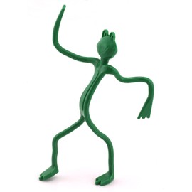 SQXBK 10pcs Decorative Plant Tie Twist Bendable Reusable Plant Cable Ties Twisting Garden Tie Frog