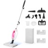Steam Mop 10-in-1 Cleaner with Detachable Handheld Steamer, 9 oz